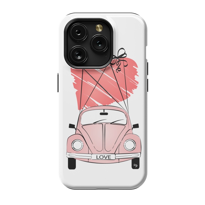 iPhone 15 Pro StrongFit Love Car by Martina