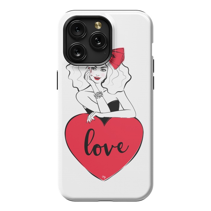 iPhone 15 Pro Max StrongFit Lady Love by Martina