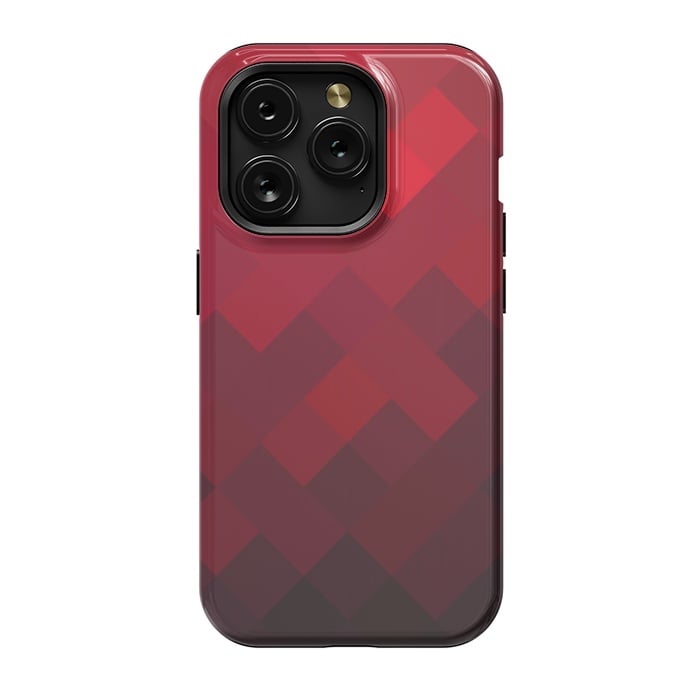 iPhone 15 Pro StrongFit Red Underground by Sitchko