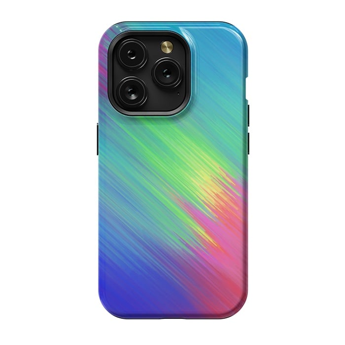 iPhone 15 Pro StrongFit Colorful Movement by Sitchko