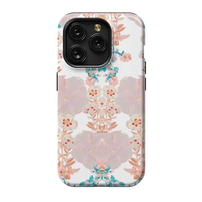 iPhone 15 Pro StrongFit Floral Luxury by Zala Farah