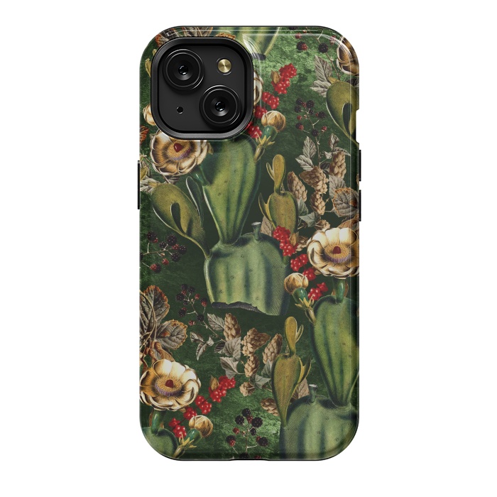 iPhone 15 StrongFit Desert Garden by Burcu Korkmazyurek