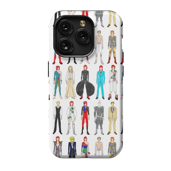 iPhone 15 Pro StrongFit Starman Bowie Ziggy by Notsniw