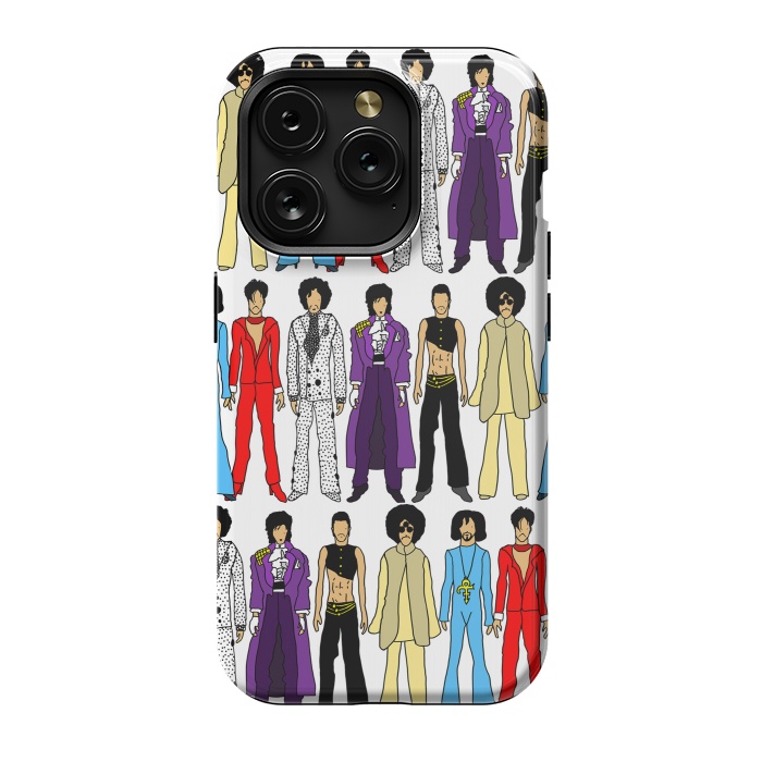 iPhone 15 Pro StrongFit Purple Prince by Notsniw