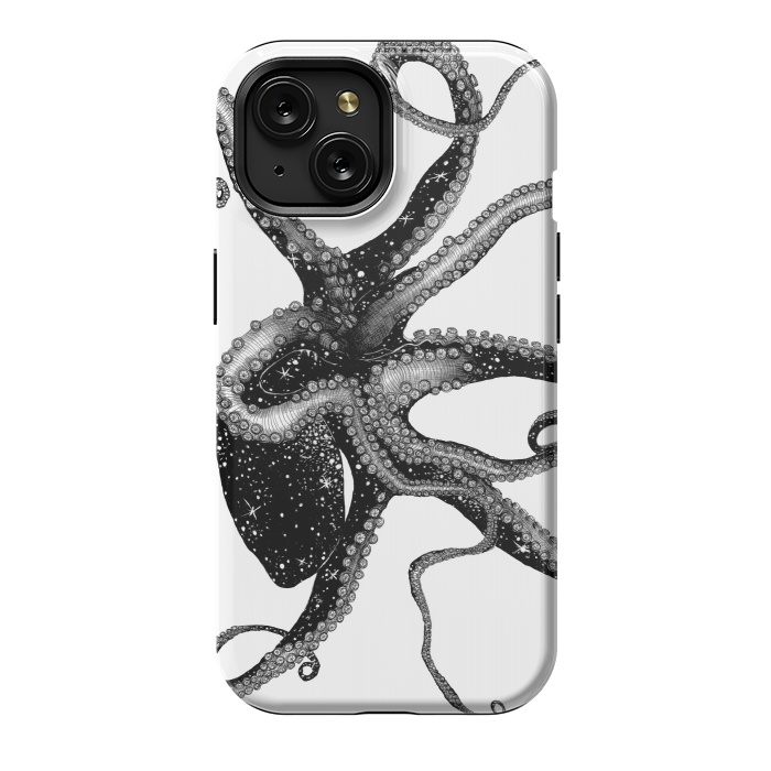 iPhone 15 StrongFit Cosmic Octopus by ECMazur 