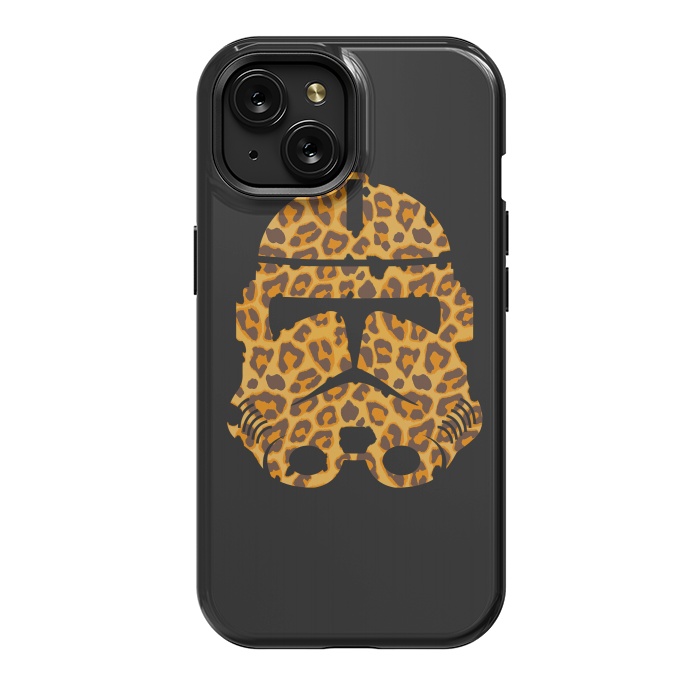 iPhone 15 StrongFit Leopard StormTrooper by Sitchko