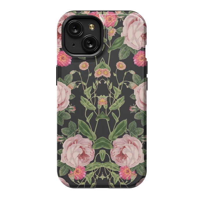 iPhone 15 StrongFit Floral Tunes by Zala Farah