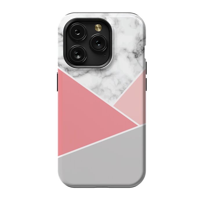 iPhone 15 Pro StrongFit Marble Geometry 034 by Jelena Obradovic
