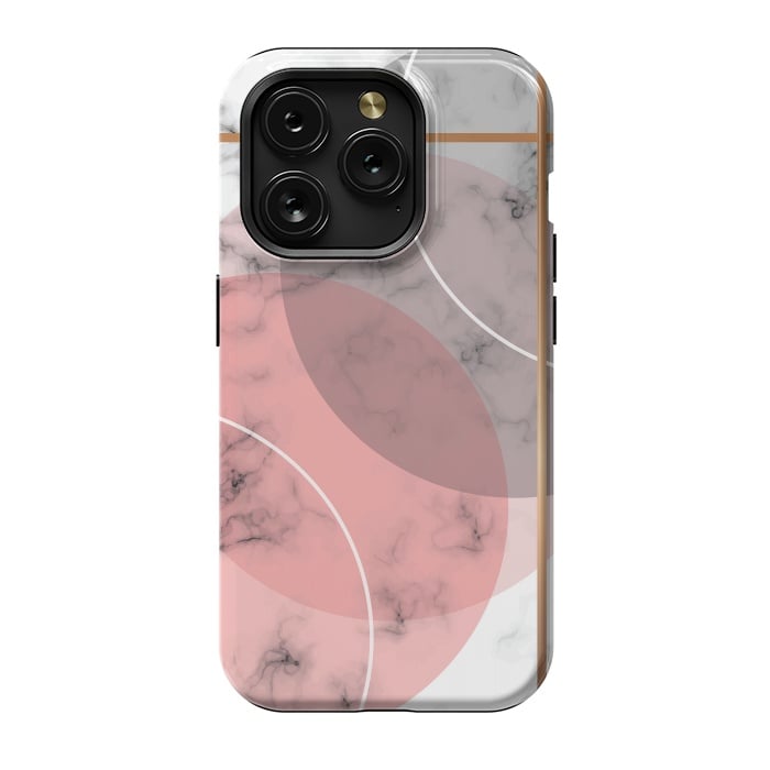 iPhone 15 Pro StrongFit Marble Geometry 036 by Jelena Obradovic