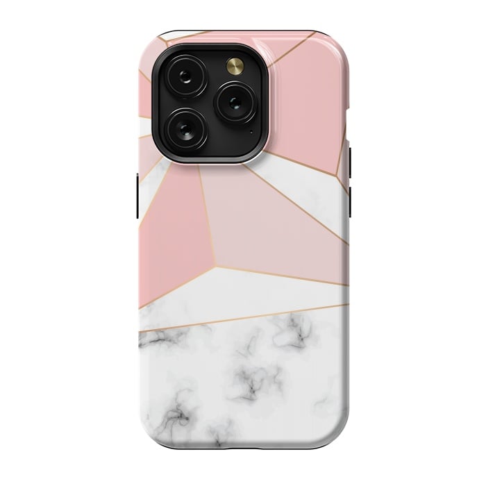 iPhone 15 Pro StrongFit Marble Geometry 042 by Jelena Obradovic