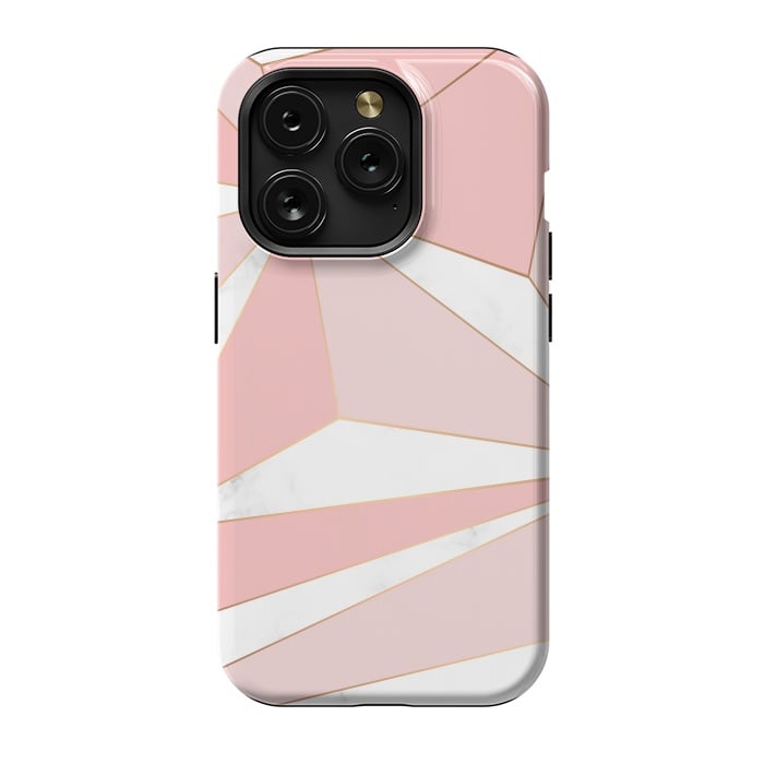 iPhone 15 Pro StrongFit Pink Geometry 043 by Jelena Obradovic