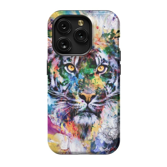 iPhone 15 Pro StrongFit Tiger VII by Riza Peker