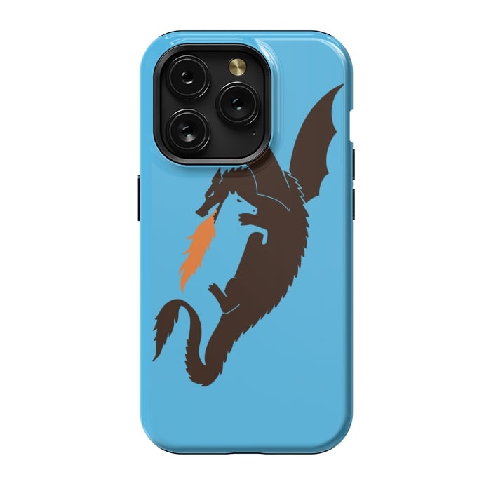 iPhone 15 Pro StrongFit Dragon and Horse by Coffee Man