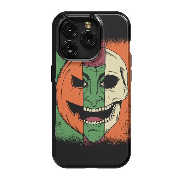 iPhone 15 Pro StrongFit Monsters Faces by Coffee Man