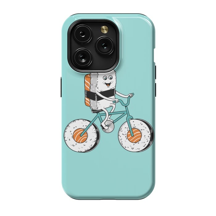 iPhone 15 Pro StrongFit Sushi Bicycle by Coffee Man
