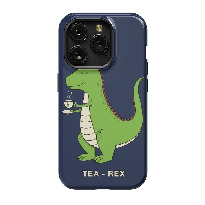 iPhone 15 Pro StrongFit Tea Rex by Coffee Man