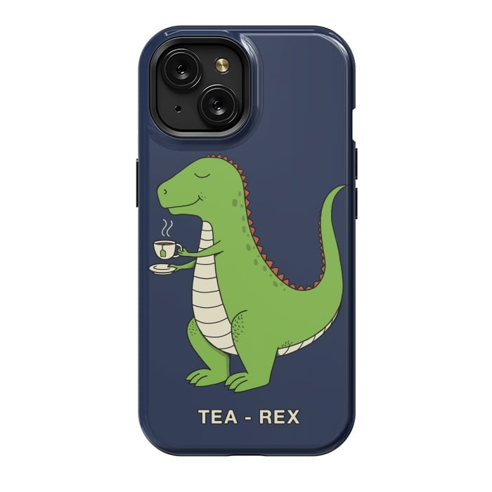 iPhone 15 StrongFit Tea Rex by Coffee Man
