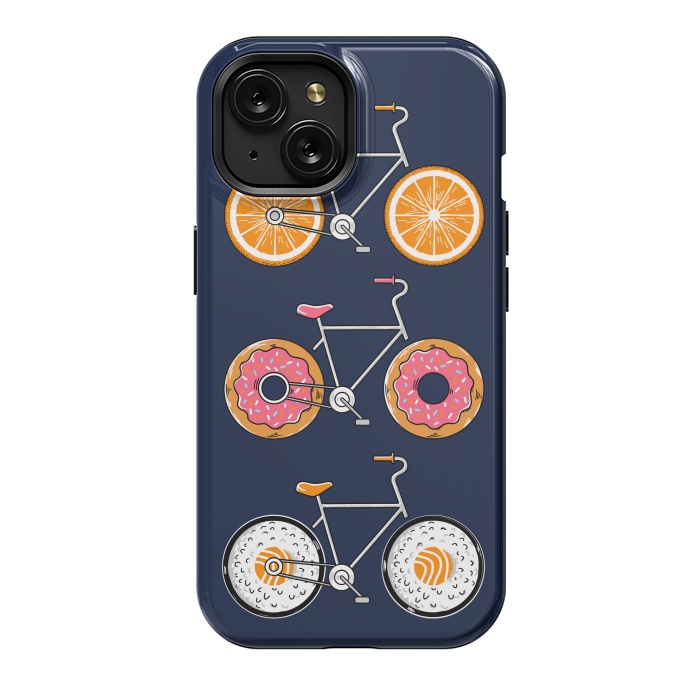 iPhone 15 StrongFit Food Bicycle 2 by Coffee Man