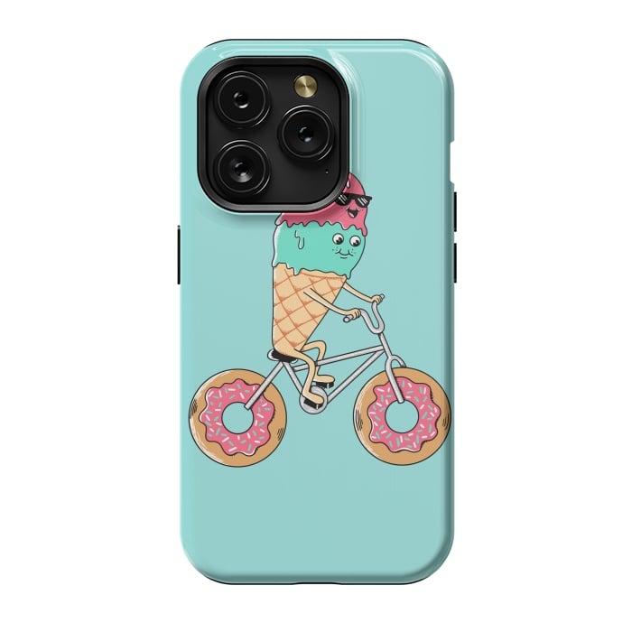 iPhone 15 Pro StrongFit Donut Bicycle by Coffee Man