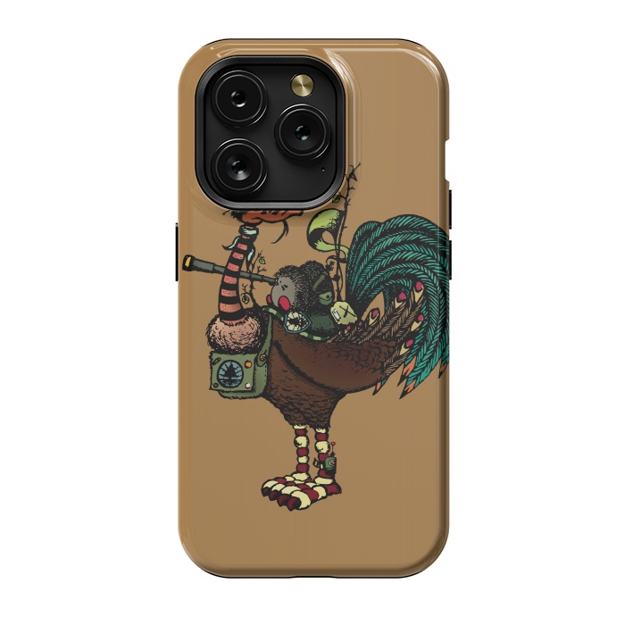 iPhone 15 Pro StrongFit NATURE WARRIORS - SCOUTS - COLOR V by Mangulica