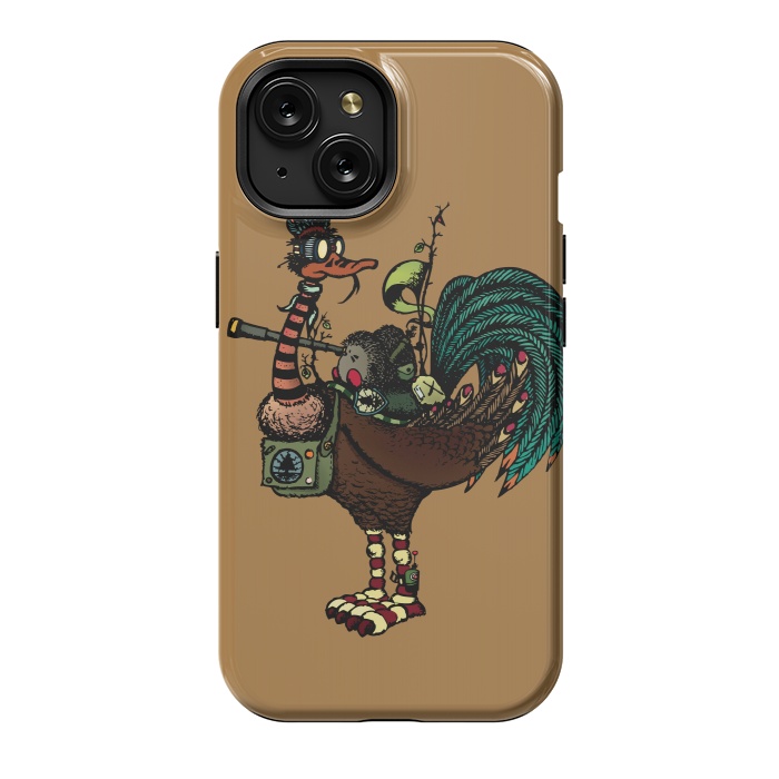 iPhone 15 StrongFit NATURE WARRIORS - SCOUTS - COLOR V by Mangulica
