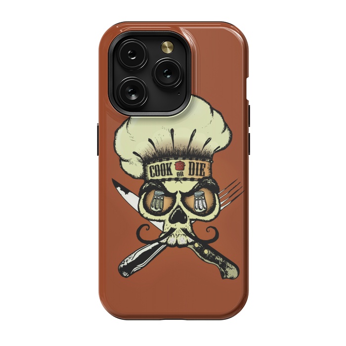 iPhone 15 Pro StrongFit COOK OR DIE by Mangulica