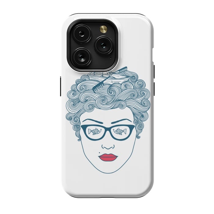 iPhone 15 Pro StrongFit Lady Ocean by Coffee Man