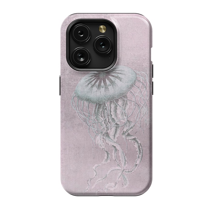 iPhone 15 Pro StrongFit Jellyfish Underwater Creature by Andrea Haase
