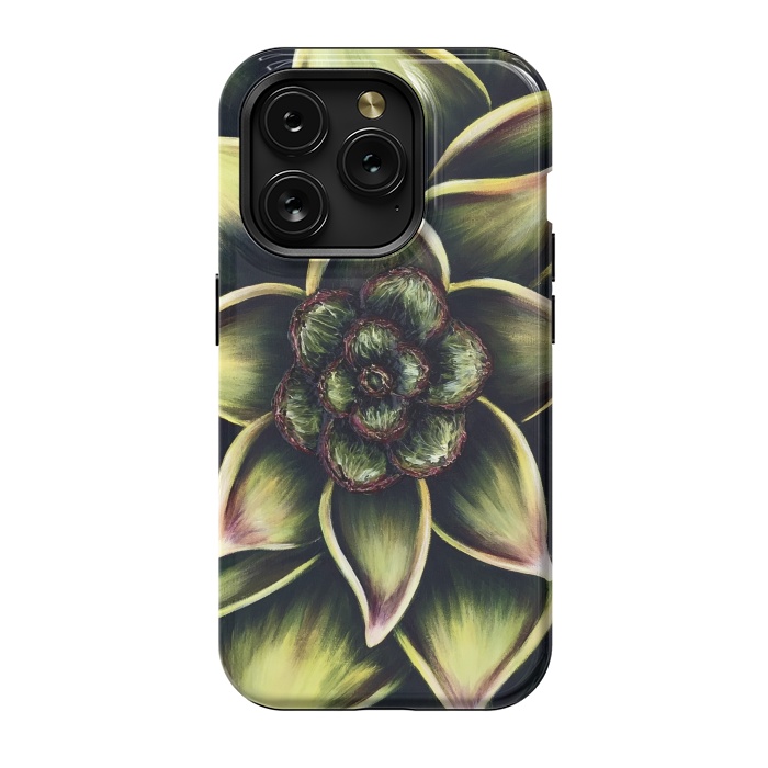 iPhone 15 Pro StrongFit Succulent by Denise Cassidy Wood
