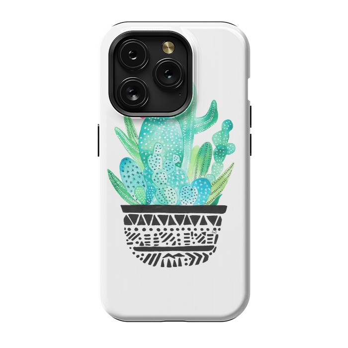 iPhone 15 Pro StrongFit Pot Me A Cacti! by Amaya Brydon