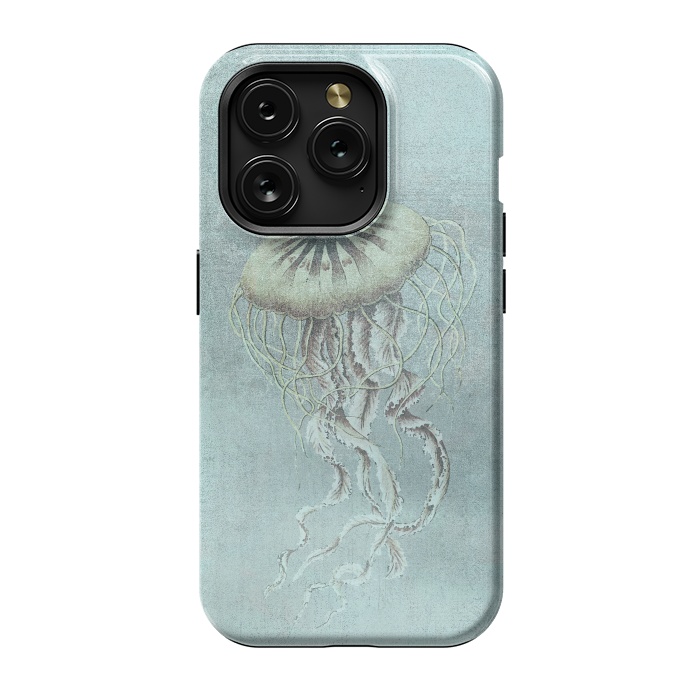 iPhone 15 Pro StrongFit Underwater Jellyfish by Andrea Haase