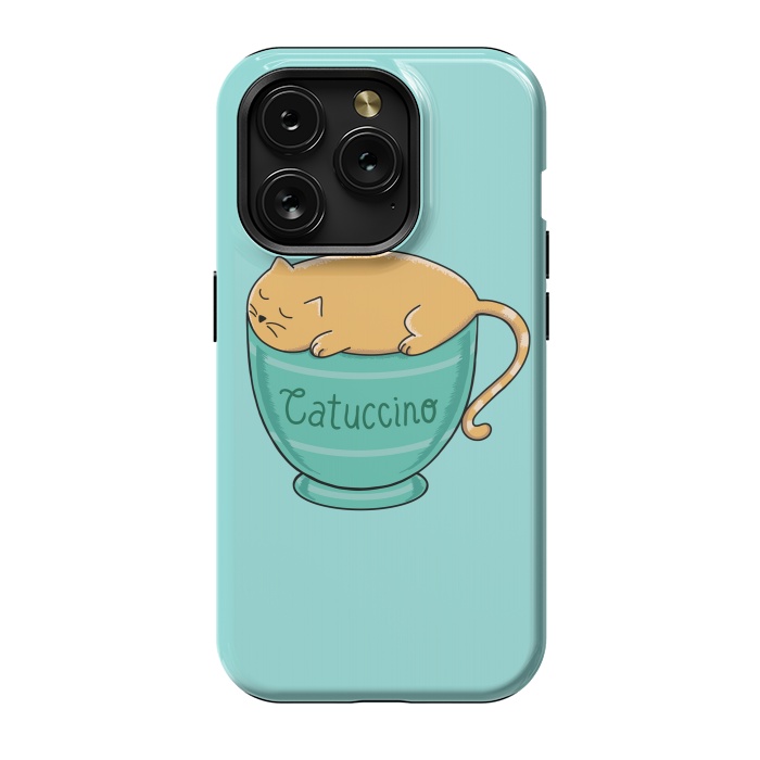 iPhone 15 Pro StrongFit Cattuccino by Coffee Man