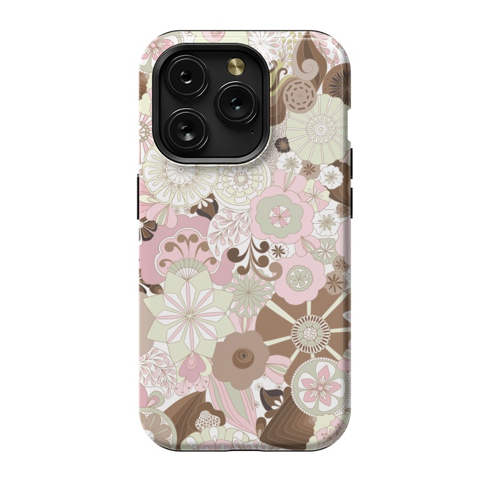 iPhone 15 Pro StrongFit Flowers, Flowers Everywhere by Paula Ohreen