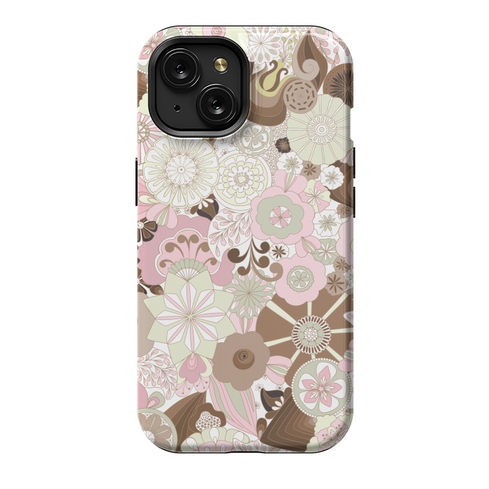 iPhone 15 StrongFit Flowers, Flowers Everywhere by Paula Ohreen
