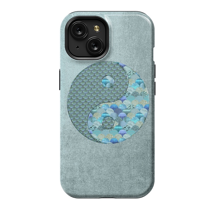 iPhone 15 StrongFit Yin Yang Ocean Spirit by Andrea Haase