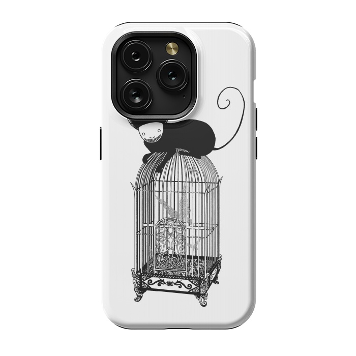 iPhone 15 Pro StrongFit Cages by Laura Nagel