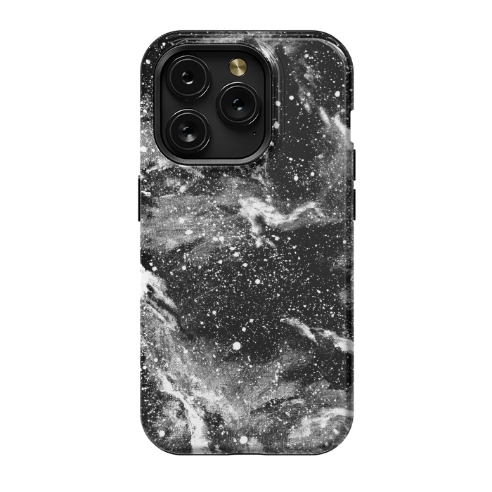 iPhone 15 Pro StrongFit Galaxy Marbled by Gringoface Designs