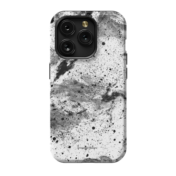 iPhone 15 Pro StrongFit Marble Galaxy by Gringoface Designs