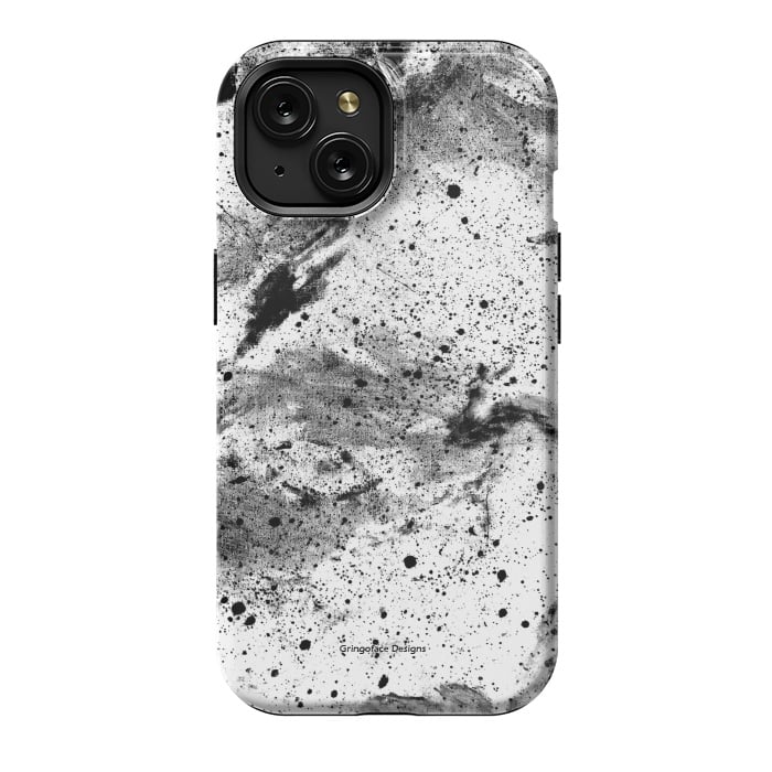 iPhone 15 StrongFit Marble Galaxy by Gringoface Designs