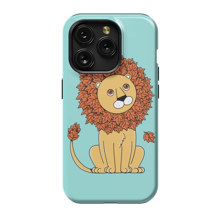 iPhone 15 Pro StrongFit Lion by Coffee Man