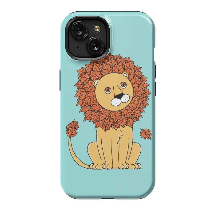 iPhone 15 StrongFit Lion by Coffee Man