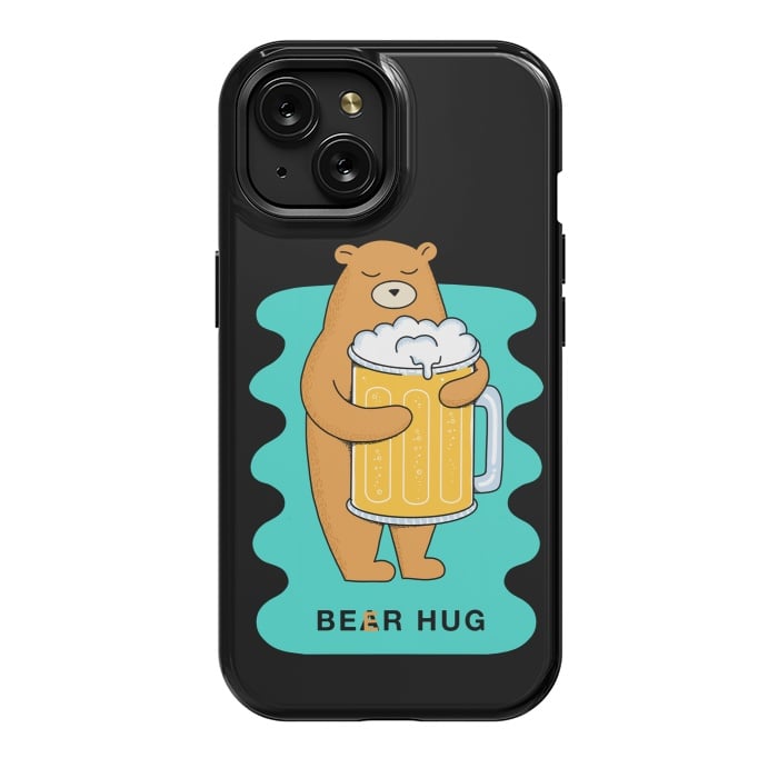 iPhone 15 StrongFit Beer Hug 2 by Coffee Man