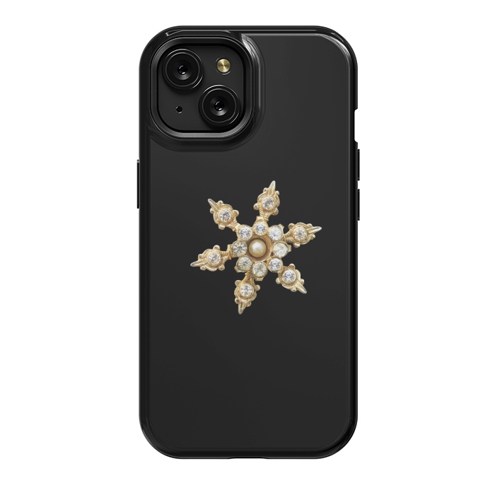 iPhone 15 StrongFit Golden Piece Of Jewelry by Andrea Haase
