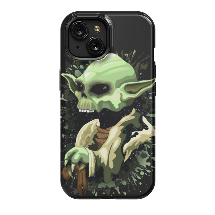 iPhone 15 StrongFit Yoda Jedi Master Skull by BluedarkArt