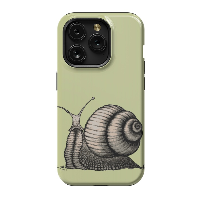 iPhone 15 Pro StrongFit SNAIL by Mangulica