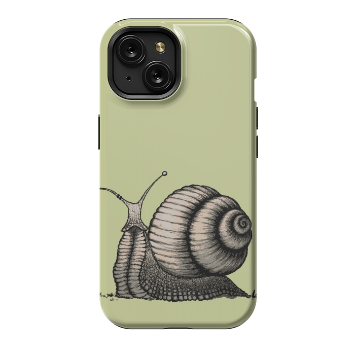 iPhone 15 StrongFit SNAIL by Mangulica