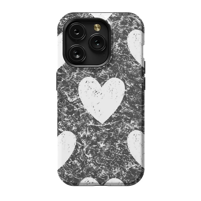 iPhone 15 Pro StrongFit Cozy Hearts by ''CVogiatzi.