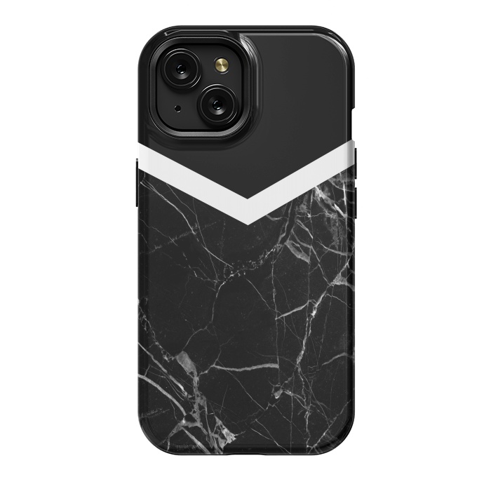 iPhone 15 StrongFit Glam Marble by ''CVogiatzi.