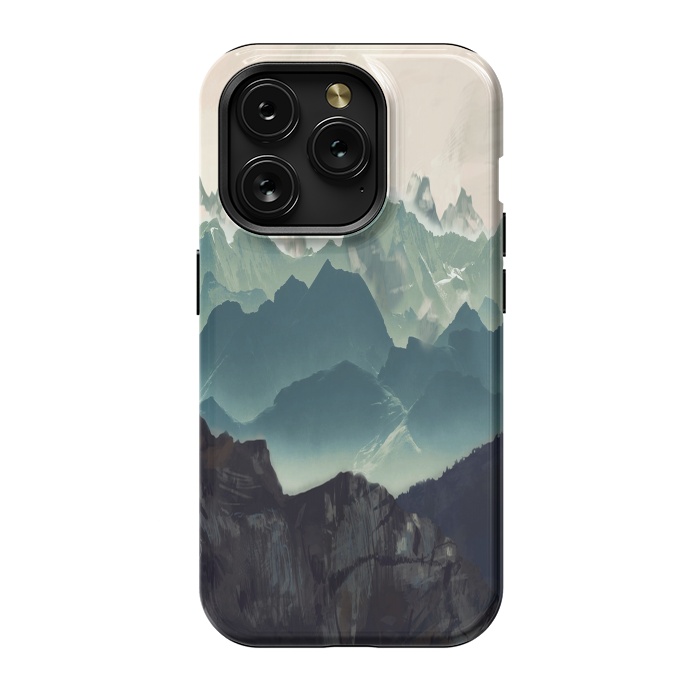 iPhone 15 Pro StrongFit Shades of Mountain by ''CVogiatzi.