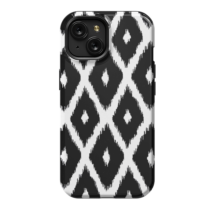 iPhone 15 StrongFit Black and White decor by ''CVogiatzi.